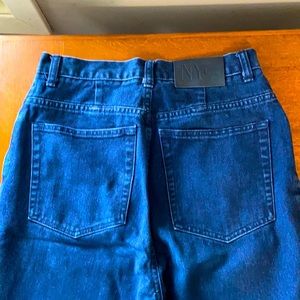 NY Jeans, high waist straight leg jeans, Sz 8L
